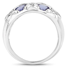 Load image into Gallery viewer, 2.31 Carat Genuine Tanzanite .925 Sterling Silver Ring