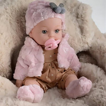 Load image into Gallery viewer, 12" Pink Baby Doll – PVC Dress-Up Play Doll (Ages 3+)