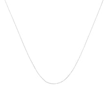 Load image into Gallery viewer, Solid 10K Yellow Gold 0.5mm Slim and Dainty Unisex 18" Rope Chain Necklace