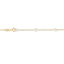 Load image into Gallery viewer, 10K Yellow Gold 1/2 Carat Round Brilliant-Cut Diamond Modern Bezel-Set Solitaire 16"-18" Pendant Necklace (H-I Color, SI2-I1 Clarity)