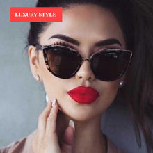 Load image into Gallery viewer, Luxury Modern Luxury Cateye Woman Vintage Classic Gradient Lady Sunglassese With UV400 Protection