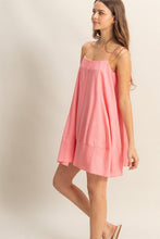 Load image into Gallery viewer, A-Line Flowy Mini Cami Dress with Pockets –Casual & Chic Spaghetti Strap Dress with Functional Pockets for a Relaxed Summer Look