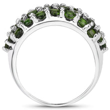 Load image into Gallery viewer, 5.04 Carat Genuine Chrome Diopside .925 Sterling Silver Ring