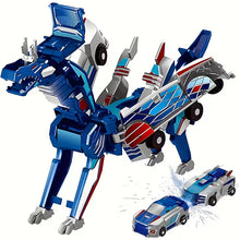 Load image into Gallery viewer, Car & Transforming Dinosaur Toy – Crash-Proof Manual