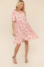 Load image into Gallery viewer, Fit and Flare Paisley Print Knit Dress For Summer – Paisley Print Dress, Fit and Flare Dress, Knit Dress, Classic Paisley Dress, Feminine Knit Dress