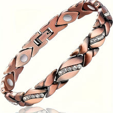 Load image into Gallery viewer, Magnetic Energy Therapy Pain Relief Copper Bracelet For Men And Women