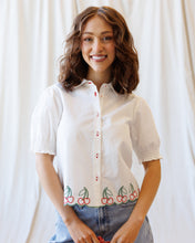 Load image into Gallery viewer, Cherry Cute Button Down
