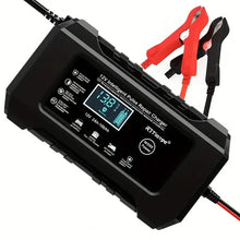 Load image into Gallery viewer, 12V Intelligent Pulse Repair Smart Battery Charger with LCD Display