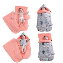 Load image into Gallery viewer, Newborn Baby Envelope Cocoon Model Sleeping Bag Infant Boy Girl Kids Sleep sack Swaddle Blanket For Baby Kids