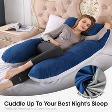 Load image into Gallery viewer, U-Shaped Maternity Pillow – Full Body Support