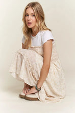 Load image into Gallery viewer, New Summer Smocked Floral Ruffled Hem Cami Dress โ Feminine, Charming, Playful, Perfect for Warm Weather and Casual Outings