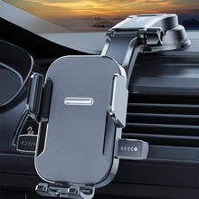 Load image into Gallery viewer, Adjustable Car Phone Holder – Suction Cup Dashboard Mount, Anti-Slip Grip, iPhone & Android