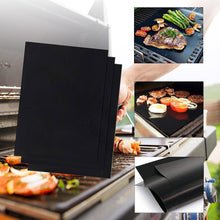 Load image into Gallery viewer, 1-6pcs BBQ Grill Mat Non-stick Mat Heat Resistant Grill Mat Outdoor Baking Reusable Barbecue Party Mat 40x50cm Grill Accessories Barbecue Grill Mat Reusable Baking Mat BBQ Sheet Non-Stick for Electric Gas and Charcoal Barbecue Accessories