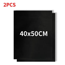Load image into Gallery viewer, 1-6pcs BBQ Grill Mat Non-stick Mat Heat Resistant Grill Mat Outdoor Baking Reusable Barbecue Party Mat 40x50cm Grill Accessories Barbecue Grill Mat Reusable Baking Mat BBQ Sheet Non-Stick for Electric Gas and Charcoal Barbecue Accessories