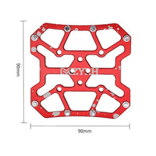 Load image into Gallery viewer, 1 Pair Aluminum Alloy Bicycle Clipless Pedal Platform Adapters For Bike Pedals Mountain Road Bike Accessories Universal Clipless Alloy Platform Adapters Cleats Pedal