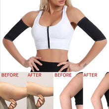 Load image into Gallery viewer, 1 Pair Arm Band Women Elastic Compression Arm Shaping Sleeves Anti Cellulite Arm Shapers Cooling Compression Sleeves For Men & Women Arm Cover Protector For Basketball Sport Arm Kit