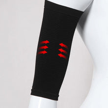 Load image into Gallery viewer, 1 Pair Arm Sleeve Weight Loss Calories Slim Slimming Arm Shaper Weight Loss Fat Burning Wrap Bands Massager Sleeve Wrap Weight Loss Fat Burning Running Arm Warmers Comfortable Soft Arm Cover For Indoor And Outdoor