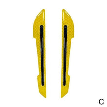 Load image into Gallery viewer, 1 Pair Car Rearview Mirror Reflective Sticker Car-styling Safety Warning Reflective Sticker Car Rearview Mirror Decorative Strip Reflective Car Stickers Set Rearview Mirror Reflective Warning Stickers Car Side Reflective Stickers