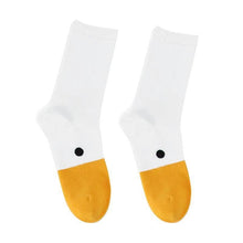Load image into Gallery viewer, 1 Pair New Fashion Funny Crazy Goose Head Sport Cotton Sock 3D Creative Happy Animal Casual Socks Unisex Halloween Socks Costume Funny Socks For Men And Women