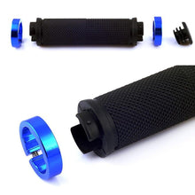 Load image into Gallery viewer, 1 pair Road Cycling Handlebar Grips Anti-Skid Rubber Bicycle Grips Mountain Bike Lock On Bicycle Handlebars End Grips Handle Grip With Aluminum Lock Bike Grip For Scooter Cruiser Tricycle Wheel Chair Mountain Road Urban Foldable Bike