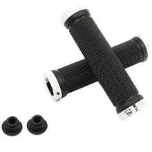 Load image into Gallery viewer, 1 pair Road Cycling Handlebar Grips Anti-Skid Rubber Bicycle Grips Mountain Bike Lock On Bicycle Handlebars End Grips Handle Grip With Aluminum Lock Bike Grip For Scooter Cruiser Tricycle Wheel Chair Mountain Road Urban Foldable Bike