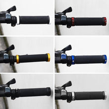 Load image into Gallery viewer, 1 pair Road Cycling Handlebar Grips Anti-Skid Rubber Bicycle Grips Mountain Bike Lock On Bicycle Handlebars End Grips Handle Grip With Aluminum Lock Bike Grip For Scooter Cruiser Tricycle Wheel Chair Mountain Road Urban Foldable Bike
