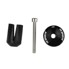 Load image into Gallery viewer, 1 Pair Road Folding Bike Handlebar Grip Ends Cap Racing Cycling Handle Bar Plugs Outdoor Cycling Aluminum Bike Handlebar End Plugs Expanding Locking Bar End Caps For Road Bike Mountain Bike