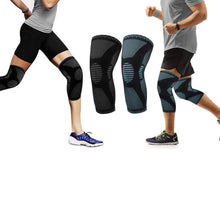 Load image into Gallery viewer, 1-Pair: Support And Recover Knee Compression Sleeve Brace With Gel Grip