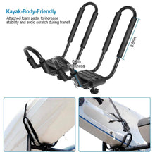 Load image into Gallery viewer, 1-Pair: Universal J-Bar Kayak Carrier