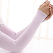 Load image into Gallery viewer, 1 Pairs Arm Sleeves Warmers Sports Sleeve Sun UV Protection Hand Cover Cooling Warmer Running Fishing Cycling Sunscreen Sun Protection Arm Sleeves For Men Women Arm Cover For Cycling Outdoor Sports