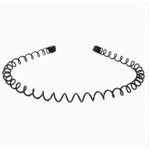 Load image into Gallery viewer, 1 pc Fashion Wave Men's Women Unisex Black Wavy Hair Head Hoop Band Sport Headband Hairband Gorgeous Hair Accessories For Men And Women