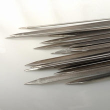 Load image into Gallery viewer, 10-20Pcs Stainless Steel Barbecue Skewer Reusable BBQ Skewers Kebab Iron Stick For Outdoor Camping Picnic Tools Cooking Tools Stainless Steel Barbecue Skewers Durable and Reusable Metal Skewers