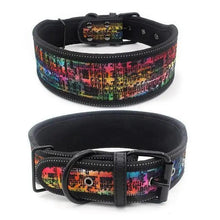 Load image into Gallery viewer, 10 Colors Reflective Puppy Big Dog Collar With Buckle Adjustable Pet Collar For Small Medium Large Dogs Leash Dog Chain Dog Collar for Cats Puppy Pets Small Medium Dogs Soft and Comfortable Neck Leash
