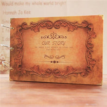 Load image into Gallery viewer, 10 Inch DIY Album Dandelion Series DIY Handmade Photo Albums for Lover Baby Wedding Stickers Scrapbooking Family Scrapbook Albums Family Anniversary Gift For Couple