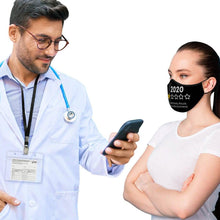 Load image into Gallery viewer, 10-Pack: Adjustable Face Mask Loop Extender Id Name Badges CDC Card Holder Lanyards