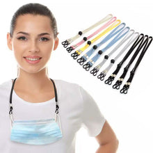 Load image into Gallery viewer, 10-Pack: Adjustable Lanyard/Mask Loop Extender