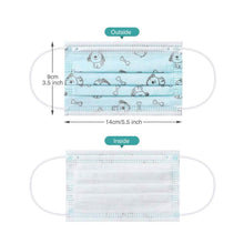 Load image into Gallery viewer, 10-Pack: Kids Disposable Face Mask