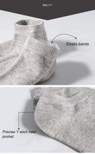 Load image into Gallery viewer, 10 Pairs Breathable No Show Sports Socks Solid Color Boat Socks Comfortable Cotton Ankle Socks For Men And Women