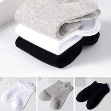 Load image into Gallery viewer, 10 Pairs Breathable No Show Sports Socks Solid Color Boat Socks Comfortable Cotton Ankle Socks For Men And Women