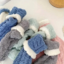 Load image into Gallery viewer, 10-Pairs: Coral Fleece Crew Socks