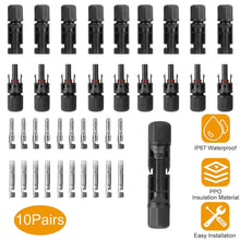 Load image into Gallery viewer, 10-Pairs: Solar Panel Connectors