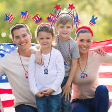 Load image into Gallery viewer, 10-Piece: Patriotic Head Boppers Headband