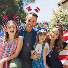 Load image into Gallery viewer, 10-Piece: Patriotic Head Boppers Headband