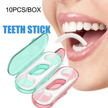 Load image into Gallery viewer, 10-Piece Set: Dental Floss Travel Case-Floss Pick