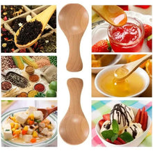 Load image into Gallery viewer, 10-Pieces: Mini Wooden Spoons