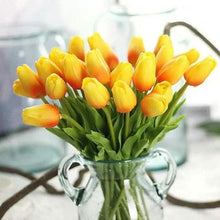 Load image into Gallery viewer, 10-Pieces: PU Modern Style Bouquet Tabletop Flower Bouquet