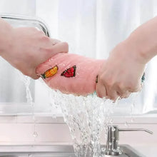 Load image into Gallery viewer, 10-Pieces: Reusable Dish Cellulose Sponge Cloths