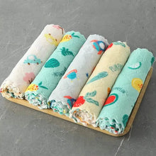 Load image into Gallery viewer, 10-Pieces: Reusable Dish Cellulose Sponge Cloths