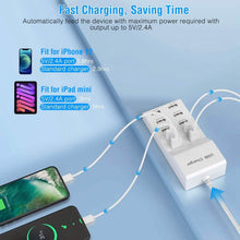 Load image into Gallery viewer, 10-Ports 50W USB Wall Fast Charging Power Adapter