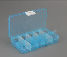 Load image into Gallery viewer, 10 Slots Adjustable Plastic Jewelry Box Storage Case Craft Jewelry Organizer Beads Jewelry Making Jewelry Organizer Adjustable Storage Box Plastic Compartments Organizer for Jewelry